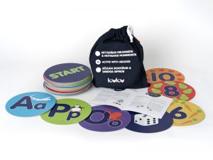 Laulau Learning Mats – Active with ABC & 123